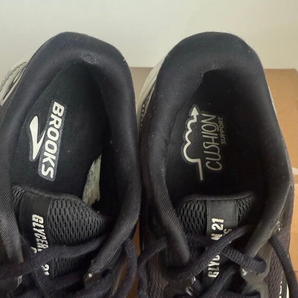 Brooks Glycerin GTS 21 Black/White Men Running Sneakers - SZ 11 main image 5